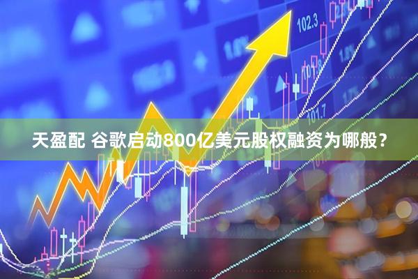 天盈配 谷歌启动800亿美元股权融资为哪般？