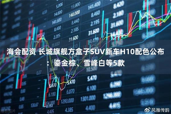 海会配资 长城旗舰方盒子SUV新车H10配色公布：鎏金棕、雪峰白等5款